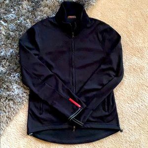 PRADA Black Zip Front Jacket Like New